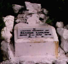 Pictured here is the original stone that marked the spot where Seamus Ludlow's body was discovered on 2 May 1976.  